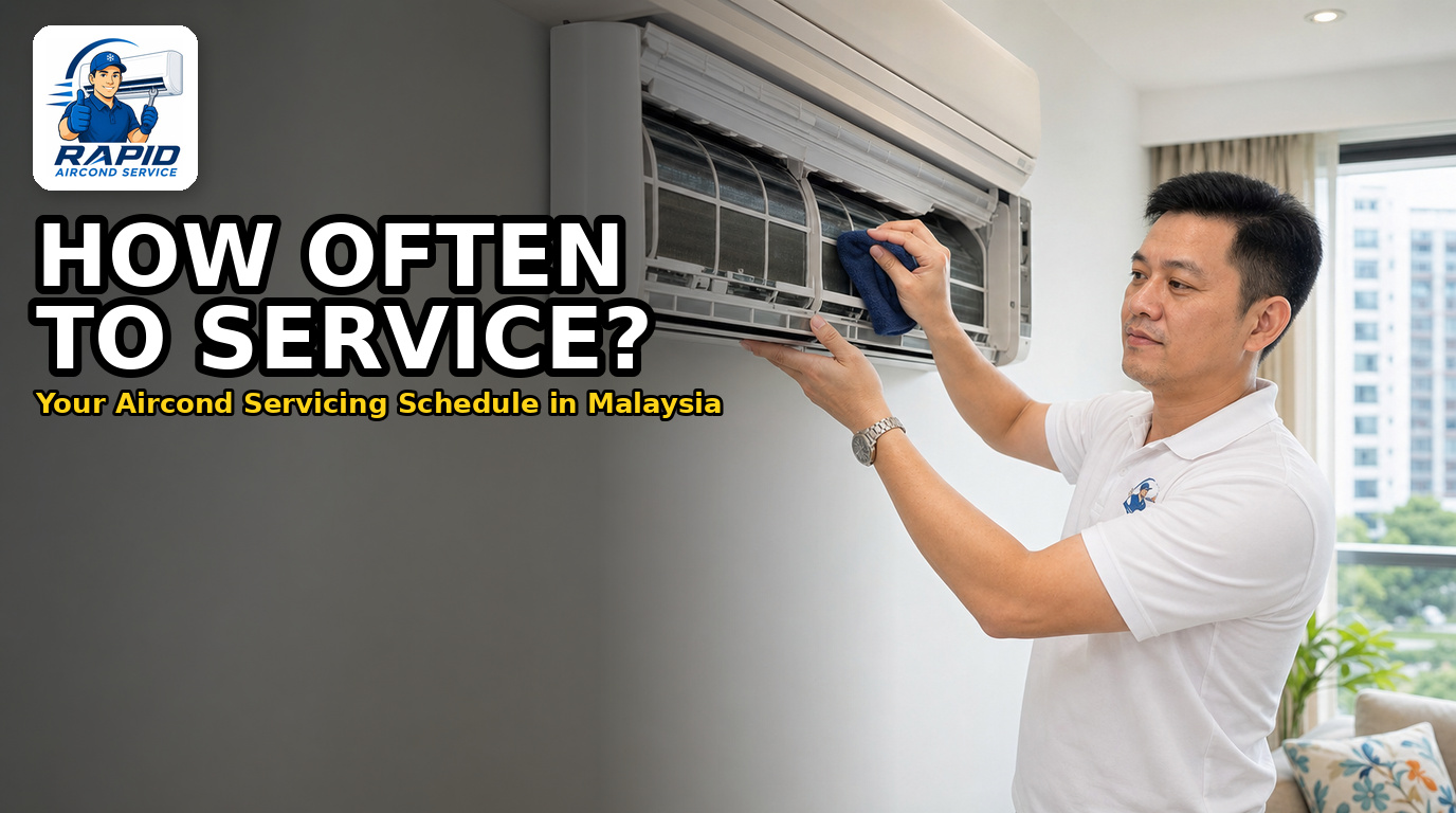 How often should you service your aircond in Malaysia