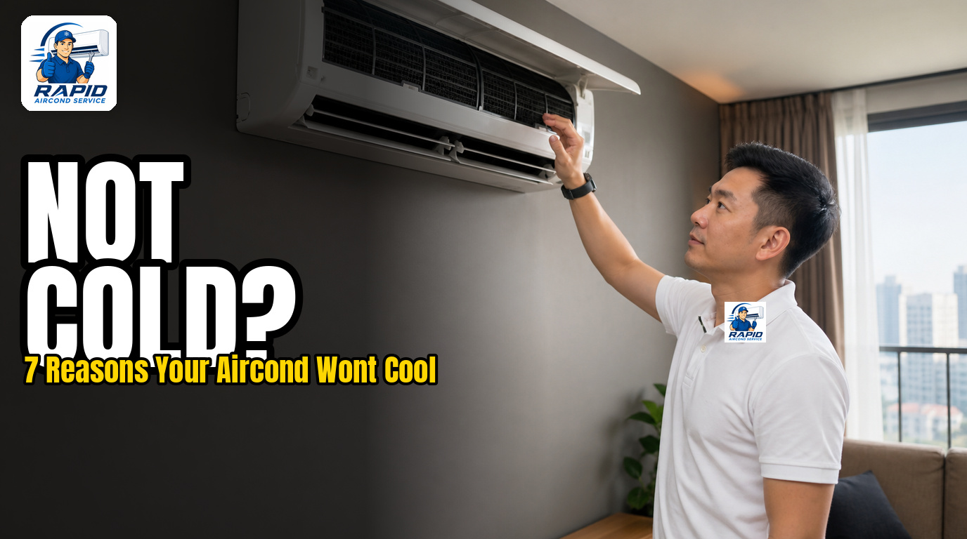 Aircond not cold 7 common causes and fixes